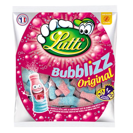Lutti - Bubblegum Bubblizz, 250 g (8,8 oz)