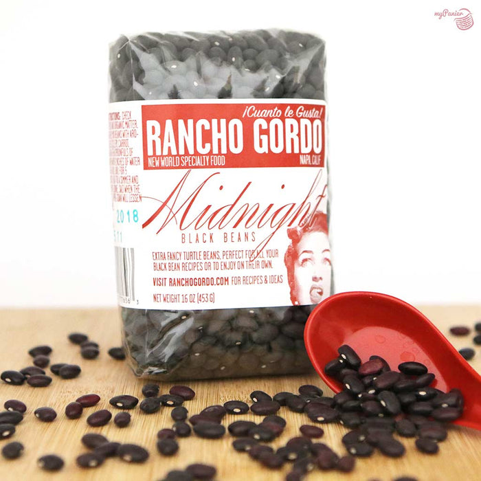 Rancho Gordo - Midnight Black Bean, 1Lb - myPanier